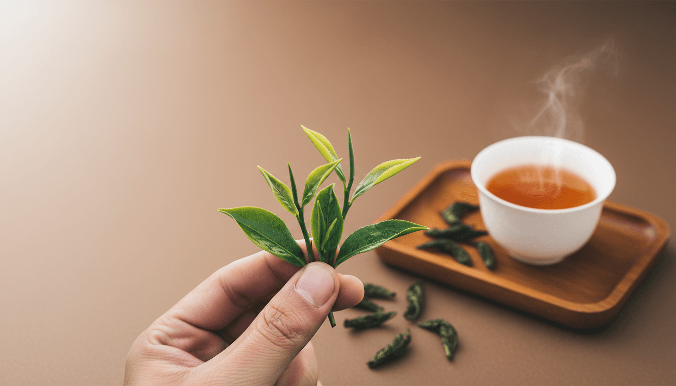 Búp trà cổ thụ Shan Tuyết phủ lông tuyết trắng tự nhiên của nhà máy WECHA