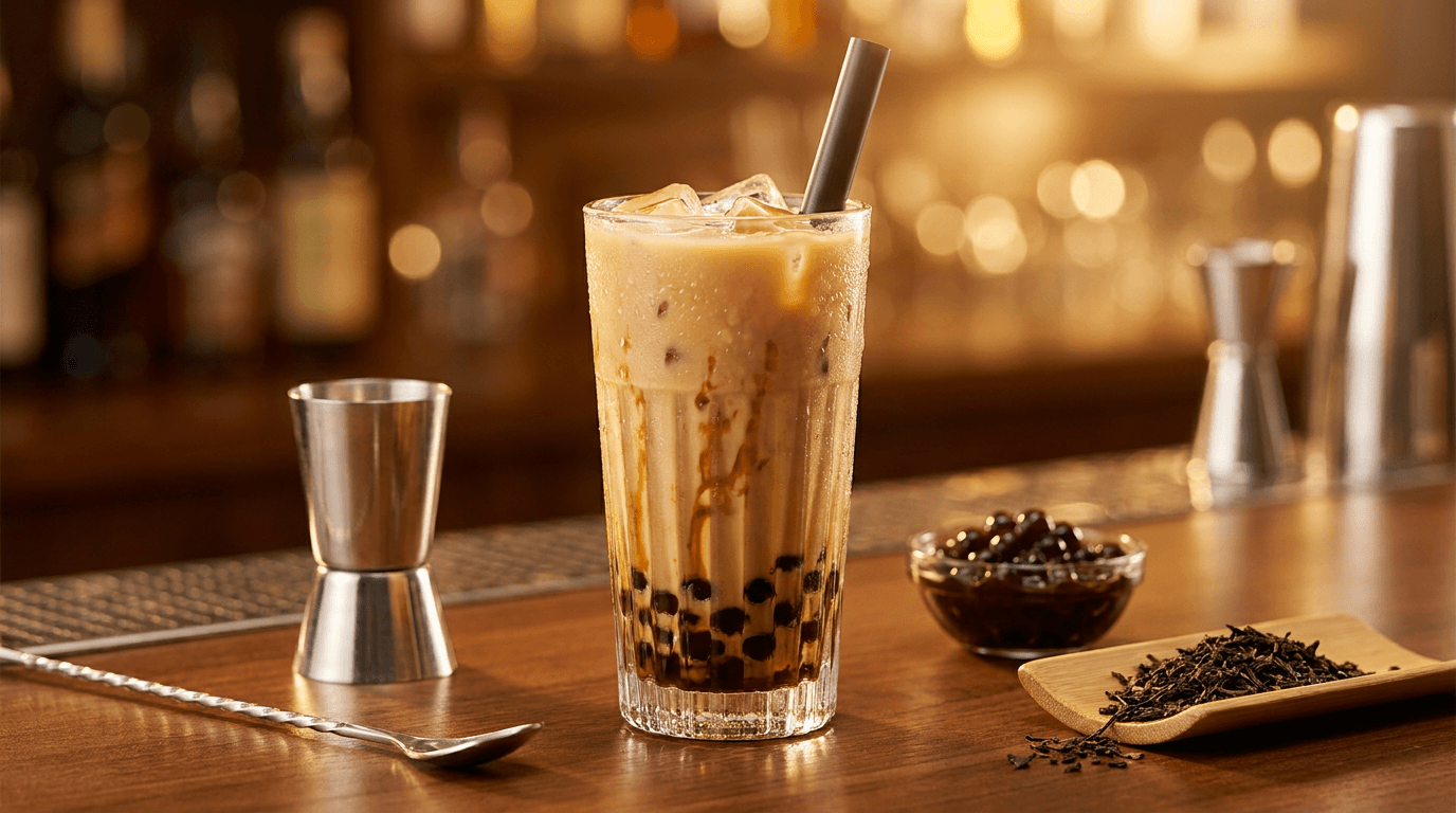 Ly trà sữa truyền thống đậm vị trà nấu từ cốt Hồng Trà Shan Tuyết Cổ Thụ WECHA chuẩn gu đậm đà