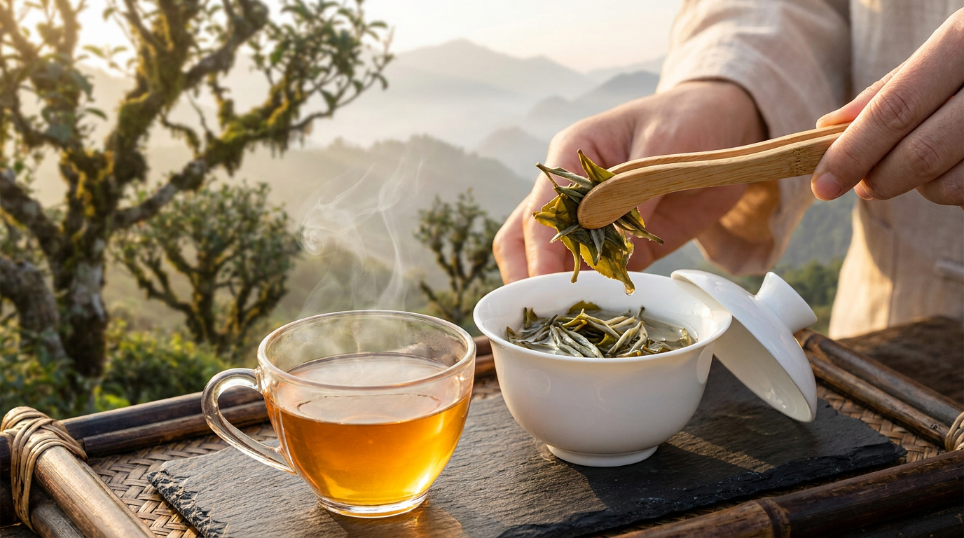 Quy trình sao chế búp trà Shan Tuyết cổ thụ Tây Bắc đạt chuẩn ATTP tại nhà máy WECHA