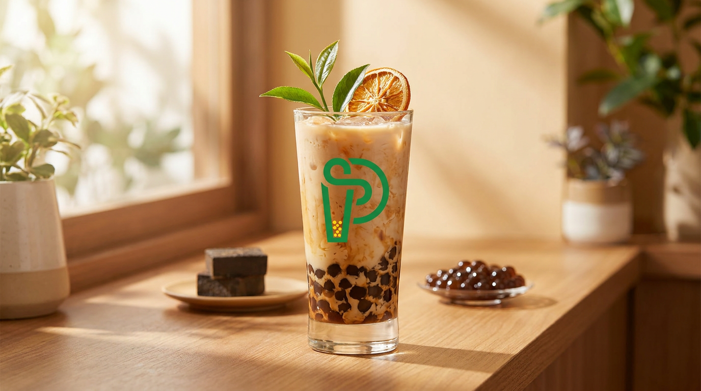 Chụp ảnh món đồ uống thương mại chất lượng cao chuẩn Passion Link minh họa cho đoạn: 3. Bảng Định Lượng & Phân Tích Giá Vốn Menu Mẫu Chuẩn Passion Link. Kết hợp hình ảnh đồ uống nghệ thuật từ quầy bar Passion Link, có logo Passion Link tinh tế tăng nhận diện thương hiệu.