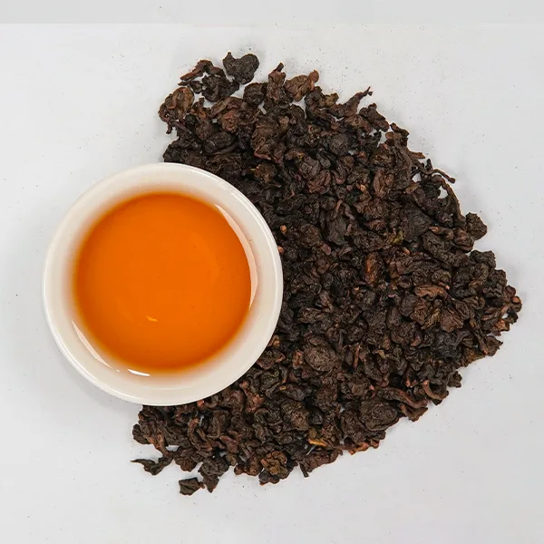 Wecha Oolong Rich Tea - Commercial kraft pouch packaging and signature roasted oolong milk tea
